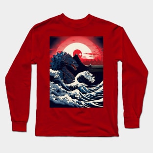 Kanagawa Monster Long Sleeve T-Shirt